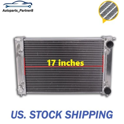 Cooling Full Aluminum Radiator Volkswagen 1985-1992 Golf 1982-1992 Jetta (MT) Foto 1 de 4