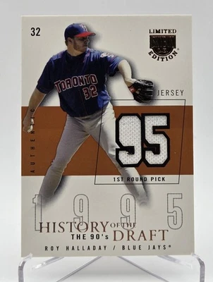 2004 Skybox Limited Edition - History of the Draft Roy Halladay GW Jersey /95 - Image 1 of 4