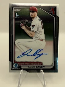 2024 Bowman Draft Chrome Daniel Eagen #CPA-DE 1st Bowman Autograph  - Bild 1 von 2