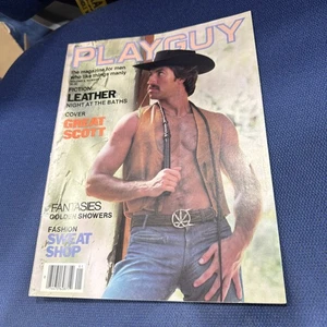 Playguy Magazine 1979 70s Gay Interest Jock Hunk Twink Stud Rare Nude Cowboy - Picture 1 of 3