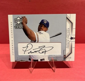 PRINCE FIELDER 2002 Upper Deck Future Gems Authentic Autograph #92 - Picture 1 of 1