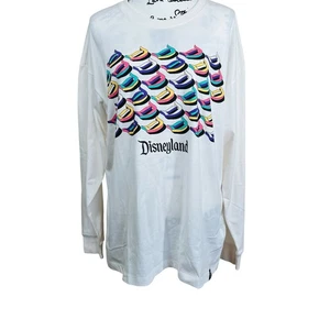 Disney D Initial Long Sleeve Men’s Shirt Unisex Disneyland Size M anniversary  - Picture 1 of 14