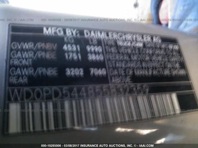 Intercooler Fits 03-06 SPRINTER 2500 798944 — 第 1/4 张图片