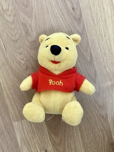 WINNIE THE POOH WALT DISNEY CLASSIC PLUSH BEANBAG 5”VINTAGE 1997 - Picture 1 of 2
