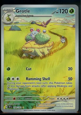 Grotle Illustration Rare SV05: Temporal Forces 164/162 NM - Image 1 of 2