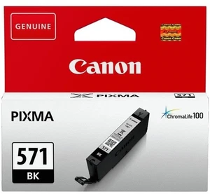 ORIGINAL CANON CLI-571 SCHWARZ BLACK  - 0385C001 - PIXMA MG5750 - OHNE OVP - Bild 1 von 5