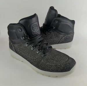 Timberland Westford Emboss Boots Mens 11 Mid Lace Up Black Lightweight A1822 - Picture 1 of 11