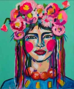 Colour Me Bright |  Mint Decoupage Paper  | Upcycling Furniture - Picture 1 of 2