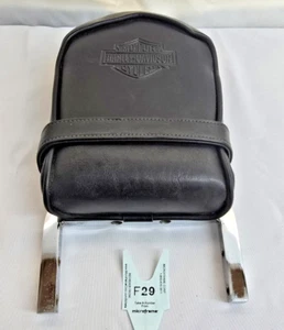 Harley Davidson Passenger Backrest FXR Black - Picture 1 of 13