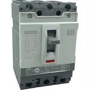 Disjuntor Caixa Moldada Weg ACW100H-FMU530-E 50A 415v 80kA - Picture 1 of 6