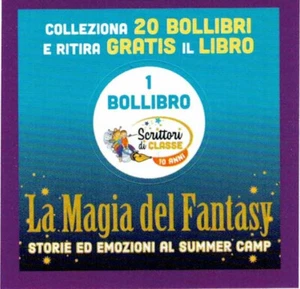 20 BOLLIBRI PER RITIRARE IL LIBRO LA MAGIA DEL FANTASY CONAD 2024 HARRY POTTER - Picture 1 of 3