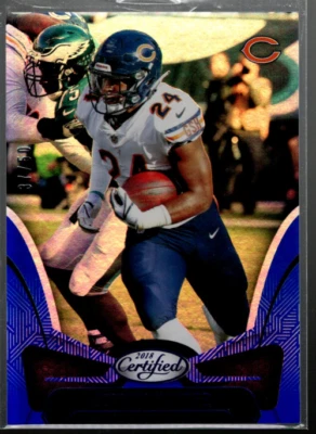 B3653- 2018 Certified Mirror Blue #6 Jordan Howard /50 - NM-MT - Image 1 of 2
