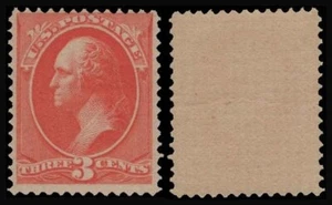 SAVOYSTAMPS - USA - 1887 3c VERMILION SC# 214 MNH FINE CV $225 - Picture 1 of 3