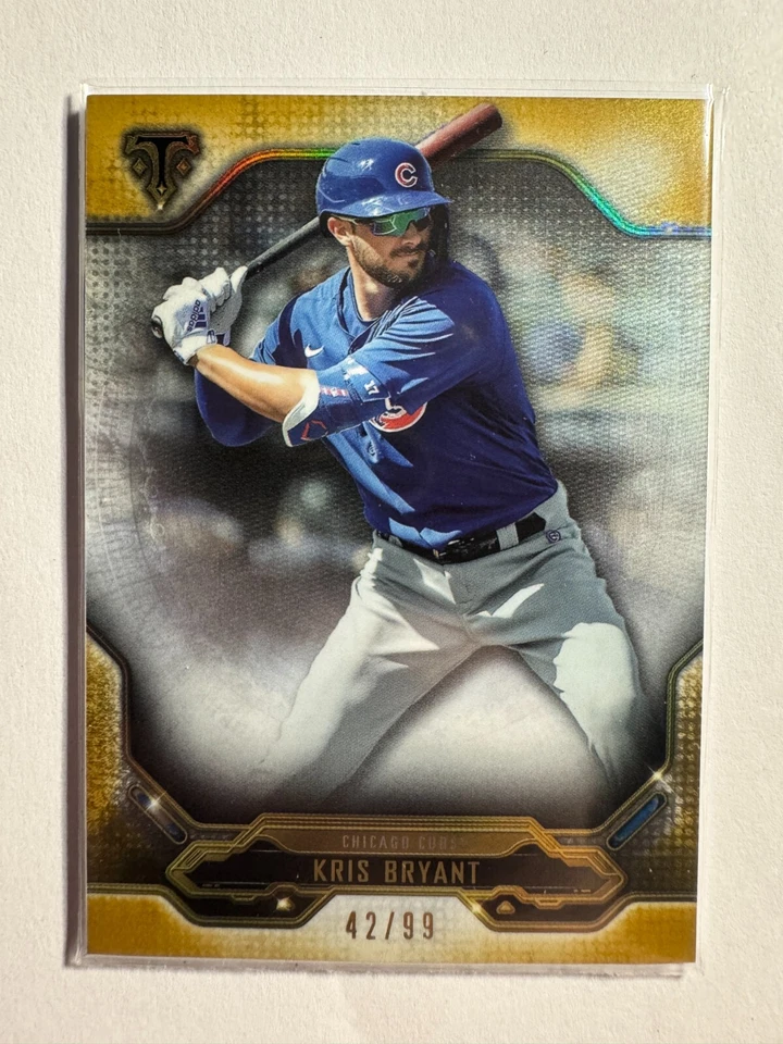 K266,240 - 2020 Topps Triple Threads Gold #18 Kris Bryant #/99 - Image 1 of 1