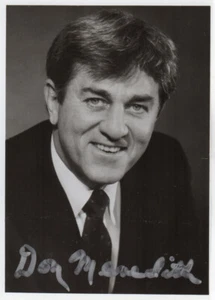 DON MEREDITH Signed Photo - From Late Monday Night Football Era (1980's) - Picture 1 of 1