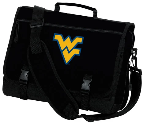 West Virginia University Laptop Bag WVU Computer Bag NCAA MESSENGER BAGS Cover
