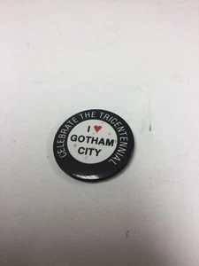 Pin I Love Gotham City 1988 Warner Bros Inc Batman - Imagen 1 de 2