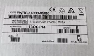 Symbol PWRS-14000-058R Netzteil 100-250Vac 2A 5Vdc Neu im Karton - Bild 1 von 3