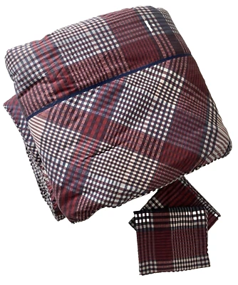 Tommy Hilfiger Algodón SET Edredón King + 2 Fundas King BuckarooPlaid Reversible Foto 1 de 4