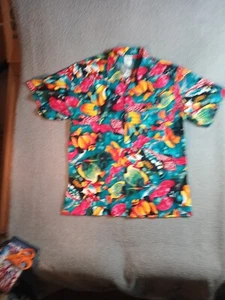 Button Up Shirt, Fashion Seal Chan's Uniforms Sz.large - Picture 1 of 13