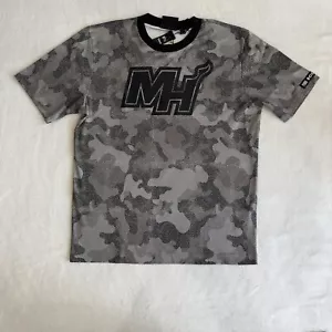 Hugo Boss X NBA Miami Heat T-Shirt New Gray Men’s Size Large FREE SHIPPING - Picture 1 of 6