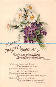 R363134 Herzliche Weihnachtsgrüße Die Gnade unseres Herrn Jesus Christus sei mit dir - Bild 1 von 4