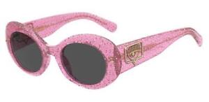 Chiara Ferragni Sunglasses CF 7004 / S  QR0 / IR Pink Glitter grey Woman
