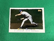 1995 Topps Cyberstats #235 Billy Brewer Kansas City Royals