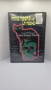 MAS NEGRO QUE LA NOCHE DVD VERY RARE MEXICO CARLOS ENRIQUE TABOADA LUCIA MENDEZ - Foto 1 di 3
