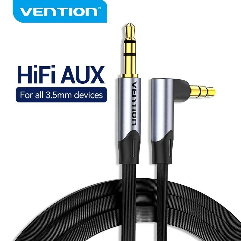 Headphone Aux Cable Audio Lead 3.5mm Jack to Jack Stereo PC Car Male 0.5m to 5m - Image 1 of 4