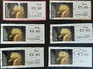 (IRL-130) IRELAND 2010's Post & Go. stamps on paper - Picture 1 of 1