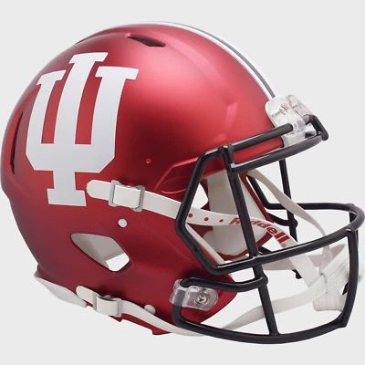 INDIANA HOOSIERS NCAA Riddell SPEED Full Size Authentic Football Helmet - Image 1 of 3