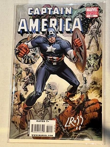 Captain America #600 2015 Luke Ross 2nd Prt. Variant Cover Autographed - Picture 1 of 2