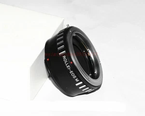 Rollei QBM mount Lens to Canon EOS M mirrorless digital camera adapter - Picture 1 of 2