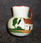Vintage Torquay Motto Ware Mini Creamer Pitcher "Time Ripens All Things"