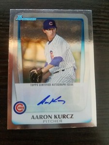 2011 Bowman Draft Prospect Autographs #AK Aaron Kurcz 