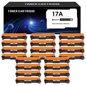 Paquete de 20 cartuchos de tóner CF217A 17A para impresora multifunción HP LaserJet Pro M130nw M130fw M130fn - Imagen 1 de 8