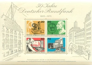 2. Germany 1973 The 50th Anniversary of Radio Broadcasting - Picture 1 of 2