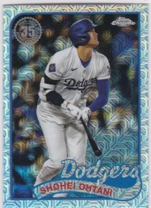 SHOHEI OHTANI 2024 Topps Chrome Baseball MOJO $$ REFRACTOR Los Angeles Dodgers! - Picture 1 of 2