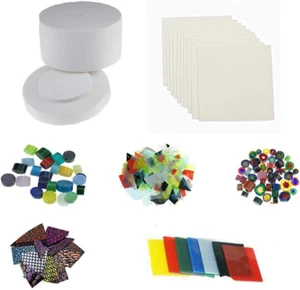 1 Large Microwave Kiln & 5 Bags Fusing Glass & 10Pcs Kiln Paper for - Picture 1 of 7