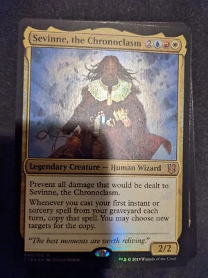 MTG EDH Custom Commander Deck - Sevinne, the Chronoclasm - Flashback Theme - Image 1 of 4