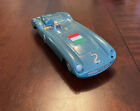 Vintage Bandai Grand Prix Ferrari 750 Monza Italy Flag Tin Car Toy Japan 60s