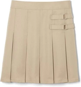 FRENCH TOAST 2 Pack Big Girls Uniform Two-Tab Pleated Scooter w/ Shorts Size 12 - Picture 1 of 6