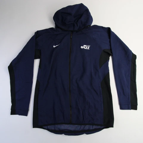 Utah Jazz Nike Dri-Fit Jacket Men's Navy/Black Used Cover