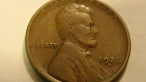 1928 D DENVER LINCOLN WHEAT PENNY CENT ANTIKE AMERIKANISCHE MÜNZE SAMMLERSTÜCK - Bild 1 von 11