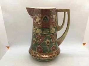 Antique Japanese Porcelain Water Pitcher - Picture 1 of 10