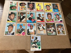 1998 Topps Roberto Clemente Complete Commemorative Set Cards #1-19 - Picture 1 of 1