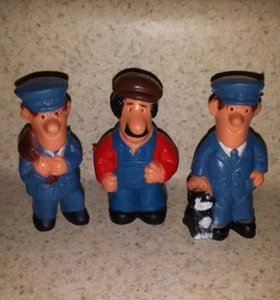 Postman Pat figurines Ted Glen vtg toy figures 1984 Woodland Animations BBC TV - Picture 1 of 2