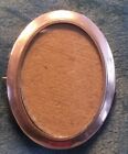 Beautiful rolled rose gold 1900's antique Fixeesi miniature picture frame 