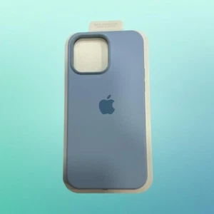 Original Magsafe Silikon Case Hülle Official Apple iPhone 14 PRO SKY BLUE - Bild 1 von 2